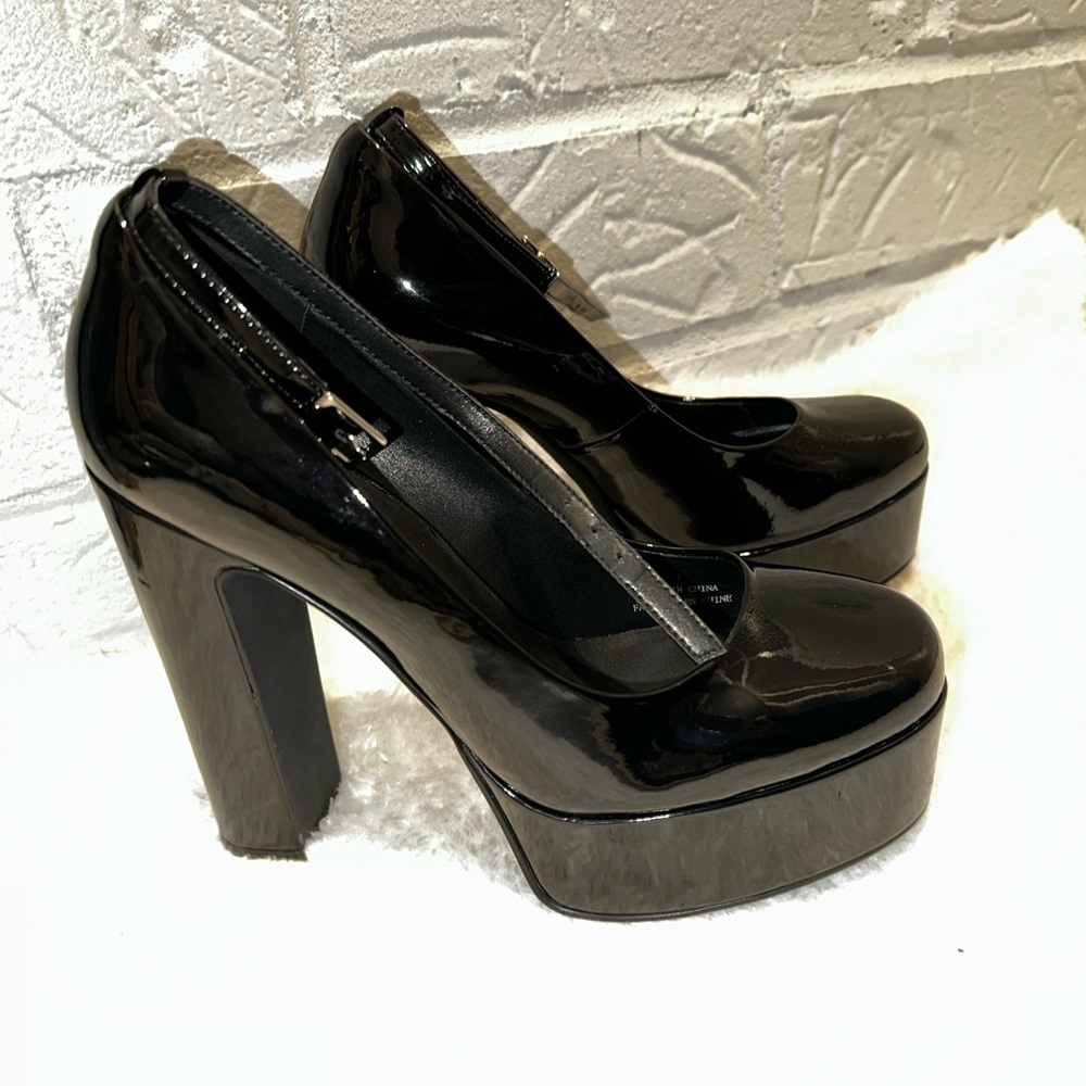 New Jeffrey Campbell Platform Mary Jane Shoes Size 7 - Picture 3 of 10